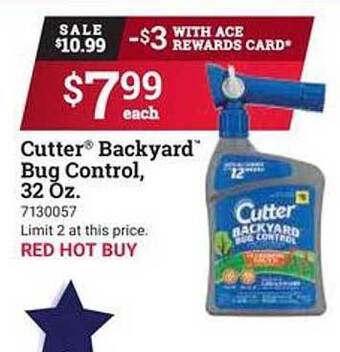 Ace Hardware Cutter Backyard Bug Control, 32 Oz. offer