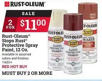 Ace Hardware Rust-oleum Stops Rust Protective Spray Paint offer
