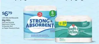 Big Wing Soft And Strong Bathroom Tissue
