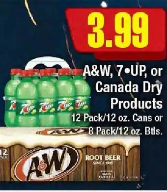 Econofoods A&w, 7up, Or Canada Dry Products offer