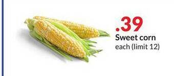 Hy-Vee Sweet Corn offer