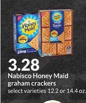 Hy-Vee Nabisco Honey Maid Graham Crackers offer