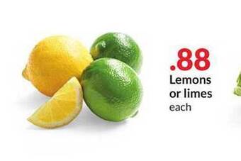Hy-Vee Lemons Or Limes offer