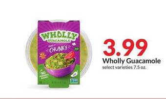 Hy-Vee Wholly Guacamole offer