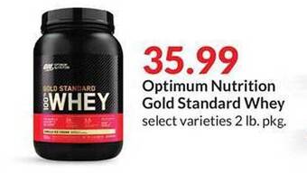 Hy-Vee Optimum Nutrition Gold Standard Whey offer