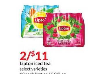 Hy-Vee Lipton Iced Tea offer