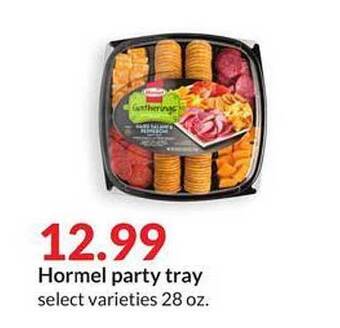 Hy-Vee Hormel Party Tray offer