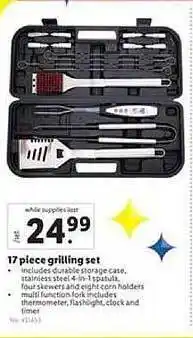 Lidl 17 Piece Grilling Set offer