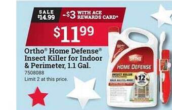 Ace Hardware Ortho Home Defense Insect Killer For Indoor & Perimeter 1.1 Gal offer