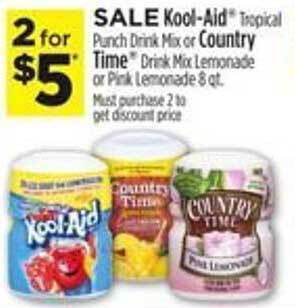 Dollar General Kool-aid , Country, Time offer