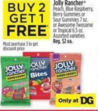 Dollar General Jolly Rancher offer