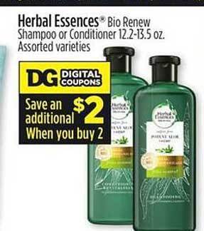Dollar General Herbal Essences offer