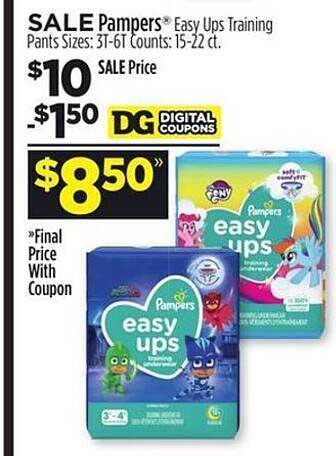 Dollar General Pampers offer