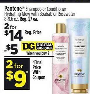 Dollar General Pantene offer