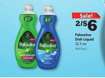 Family Dollar Palmolive Dish Liquid offer
