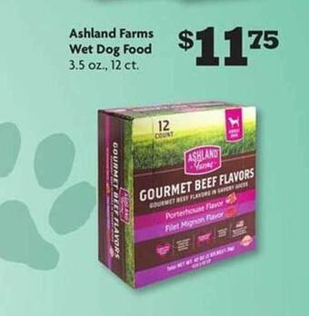 Family Dollar Ashland Farms Wet Dog Food offer