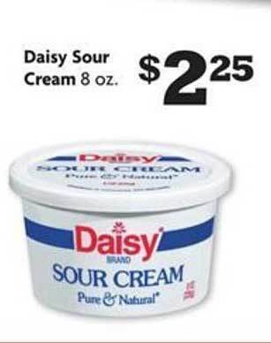 Family Dollar Daisy Sour Cream offer