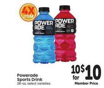 Safeway Powerade Sports Drink offer
