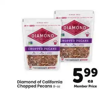 Safeway Diamond Of California Chopped Pecans offer
