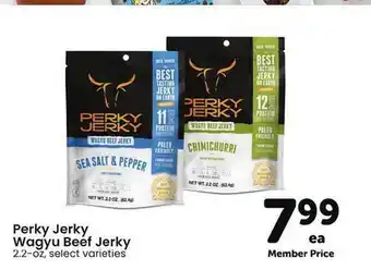 Safeway Perky Jerky Wagyu Beef Jerky offer