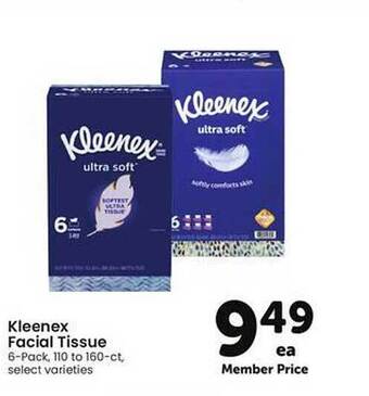 Safeway Kleenex Facial Tissue offer