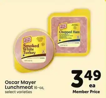 Safeway Oscar Mayer Lunchmeat offer