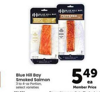 Safeway Blue Hill Bay Smoked Salmon offer