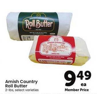 Safeway Amish Country Roll Butter offer