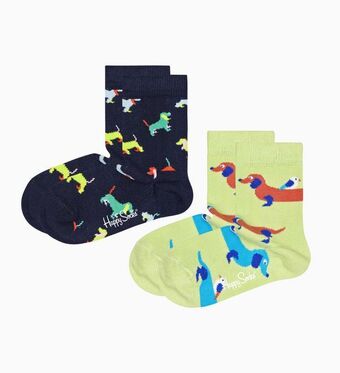 2-pack kids dogs socks