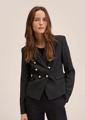 Mango Double-breasted blazer offer