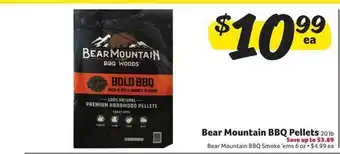 Harveys Supermarkets Bear Mountain Bbq Pellets offer