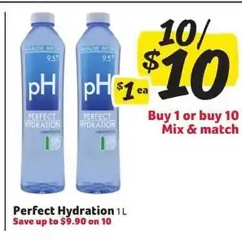 Harveys Supermarkets Perfect Hydration offer