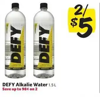 Harveys Supermarkets Defy Alkalie Water offer