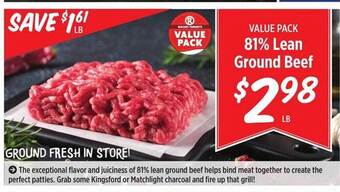 Rouses 81% Lean Ground Beef offer