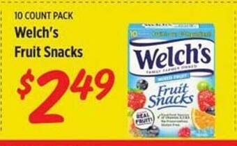 Rouses Welch's Fruit Snacks offer