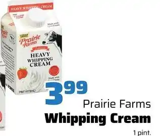 County Market Whipping Cream 1 pint. offer