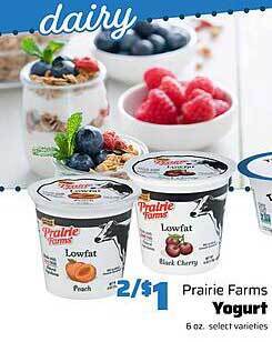 County Market Prairie Farms Yogurt offer