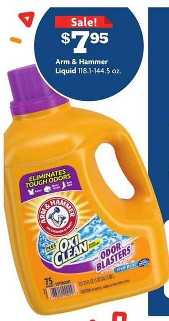 Family Dollar Arm & Hammer Liquid offer