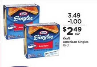 Food 4 Less Kraft American Singles offer