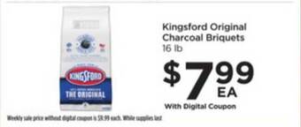 Food 4 Less Kingsford Original Charcoal Briquets offer
