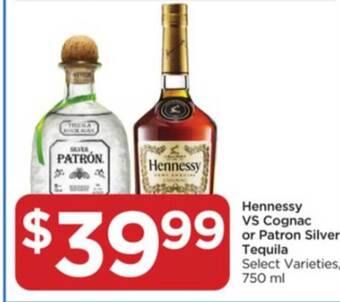 Food 4 Less Hennessy Vs Cognac Or Patron Silver Tequila offer
