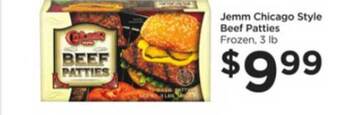 Food 4 Less Jemm Chicago Style Beef Patties offer