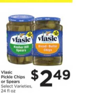 Food 4 Less Vlasic Pickle Chips Or Spears offer