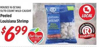 Rouses Peeled Louisiana Shrimp offer