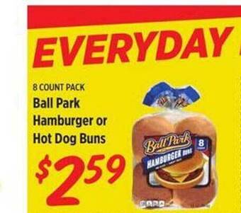Rouses Ball Park Hamburger Or Hot Dog Buns offer