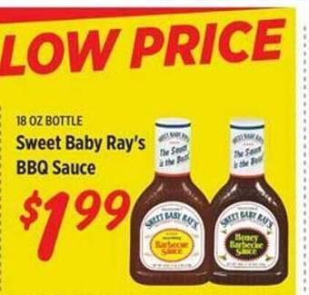 Rouses Sweet Baby Ray's Bbq Sauce offer