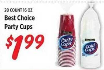Rouses Best Choice Party Cups offer