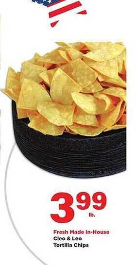 Stater Bros Cleo & Leo Tortilla Chips offer