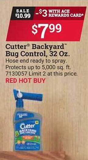 Ace Hardware Cutter Backyard Bug Control, 32 Oz offer