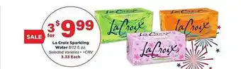 Stater Bros La Croix Sparkling offer